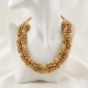 Handcrafted Jewelry Golden Ghungroo Beaded Necklace